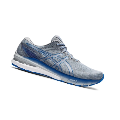 Sheet Rock / Electric Blue Men's Asics GT-2000 10 (2E) Running Shoes | US32769PO