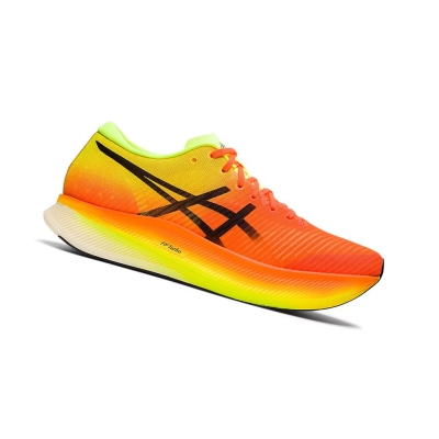 Shocking Orange / Black Men's Asics METASPEED SKY Running Shoes | US13580BN