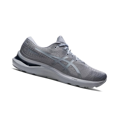 Silver Grey Men's Asics GEL-CUMULUS 24 Running Shoes | US73094MX