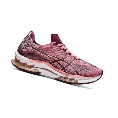 Smokey Rose / Deep Mars Women's Asics KINSEI BLAST Running Shoes | US89542ZT