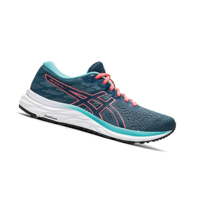 Turquoise Women's Asics GEL-EXCITE 7 Running Shoes | US82047UP