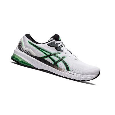 White / Black Men's Asics GT-1000 11 Running Shoes | US06489FC