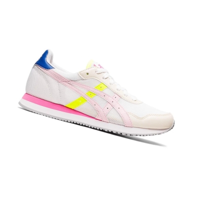 White / Cotton Candy Women's Asics TIGER RUNNER Sneakers | US14037LK