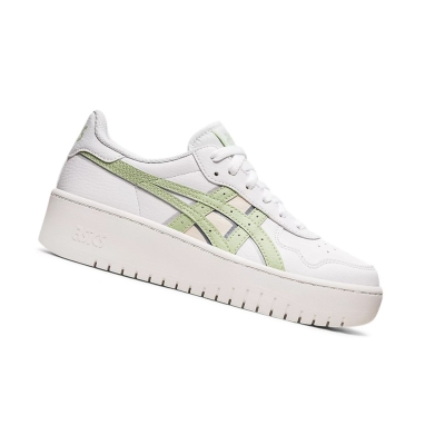 White / Jade Women's Asics JAPAN S PF Sneakers | US43215QF