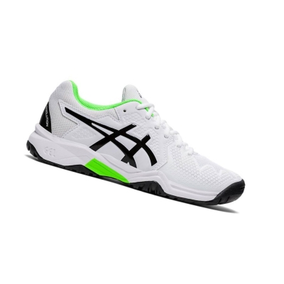 White Kids' Asics GEL-RESOLUTION 8 Clay GS Tennis Shoes | US67491RW