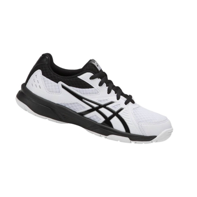 White Kids' Asics UPCOURT 3 GS Volleyball Shoes | US71952ZJ