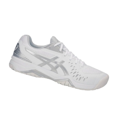 White Men's Asics GEL-CHALLENGER 12 Tennis Shoes | US12647DF