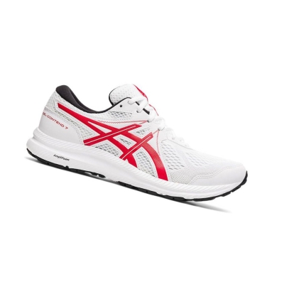 White Men's Asics GEL-CONTEND 7 Running Shoes | US06712SC