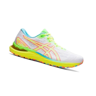 White Men's Asics GEL-CUMULUS 23 Running Shoes | US68027IP