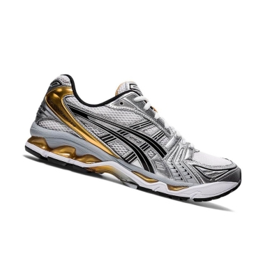 White Men's Asics GEL-KAYANO 14 Sneakers | US60953ND