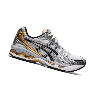 White Men's Asics GEL-KAYANO 14 Sneakers | US97384CG