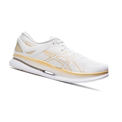 White Men's Asics METARIDE Running Shoes | US12856NI