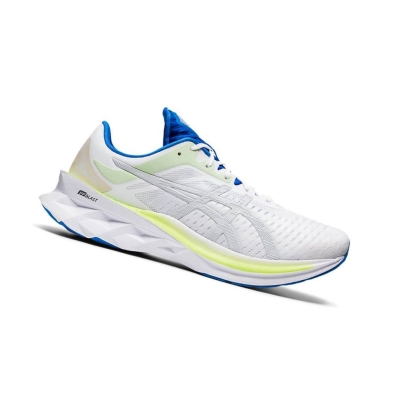 White Men's Asics NOVABLAST Running Shoes | US82370AG