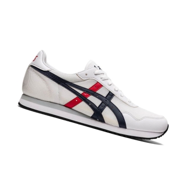 White Men's Asics TIGER RUNNER Sneakers | US57392SB