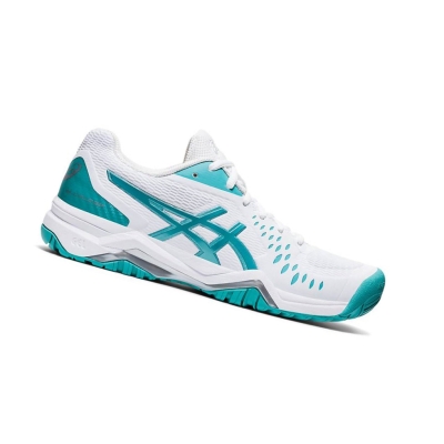 White Women's Asics GEL-CHALLENGER 12 Tennis Shoes | US10865RO