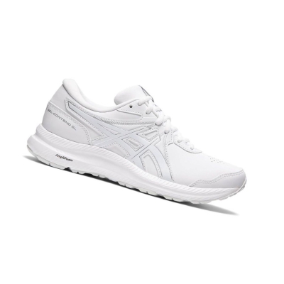 White Women's Asics GEL-CONTEND SL Running Shoes | US83571CZ