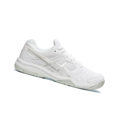 White Women's Asics GEL-DEDICATE 6 Running Shoes | US35678BD