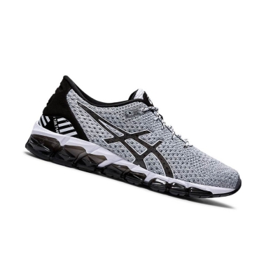 White Women's Asics GEL-QUANTUM 360 5 Knit Sneakers | US12938ZI