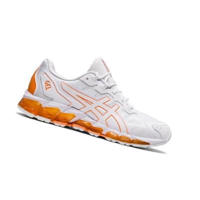 White Women's Asics GEL-QUANTUM 360 6 Sneakers | US18702NJ