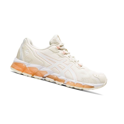 White Women's Asics GEL-QUANTUM 360 6 Sneakers | US84103WX