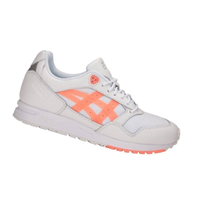 White Women's Asics GEL-SAGA Sneakers | US20654JB