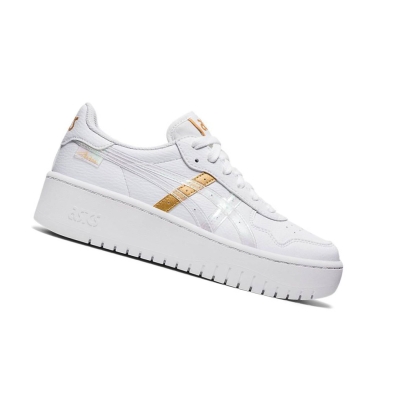 White Women's Asics JAPAN S Sneakers | US83701NQ