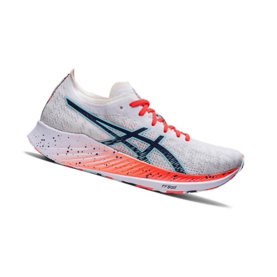 White Women's Asics MAGIC SPEED Running Shoes | US10392GA