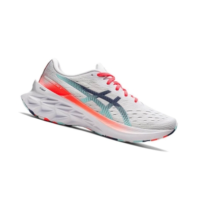 White Women's Asics NOVABLAST 2 Running Shoes | US53649AL