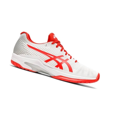 White Women's Asics SOLUTION SPEED FF Tennis Shoes | US23946PF