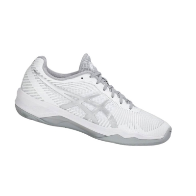 White Women's Asics VOLLEY ELITE FF Volleyball Shoes | US68104DC