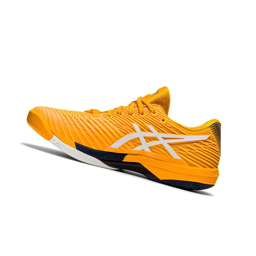 Amber / White Men's Asics SOLUTION SPEED FF 2 Tennis Shoes | US86253DI