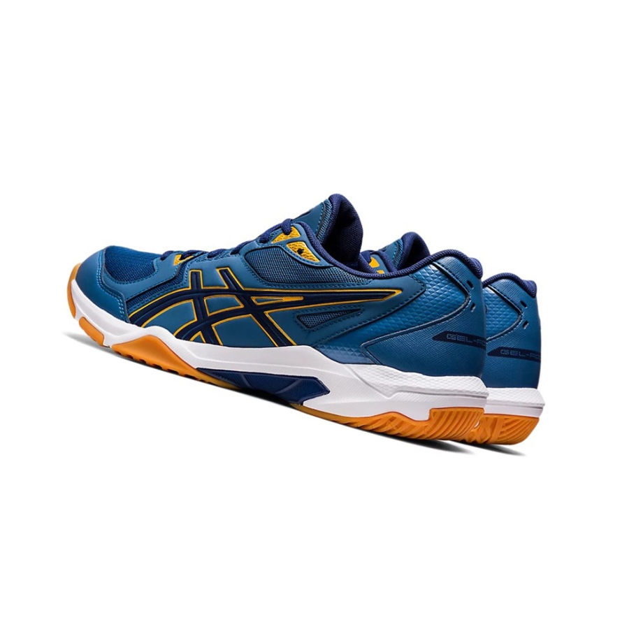 Azure / Deep Ocean Men's Asics GEL-ROCKET 10 Volleyball Shoes | US35196YR