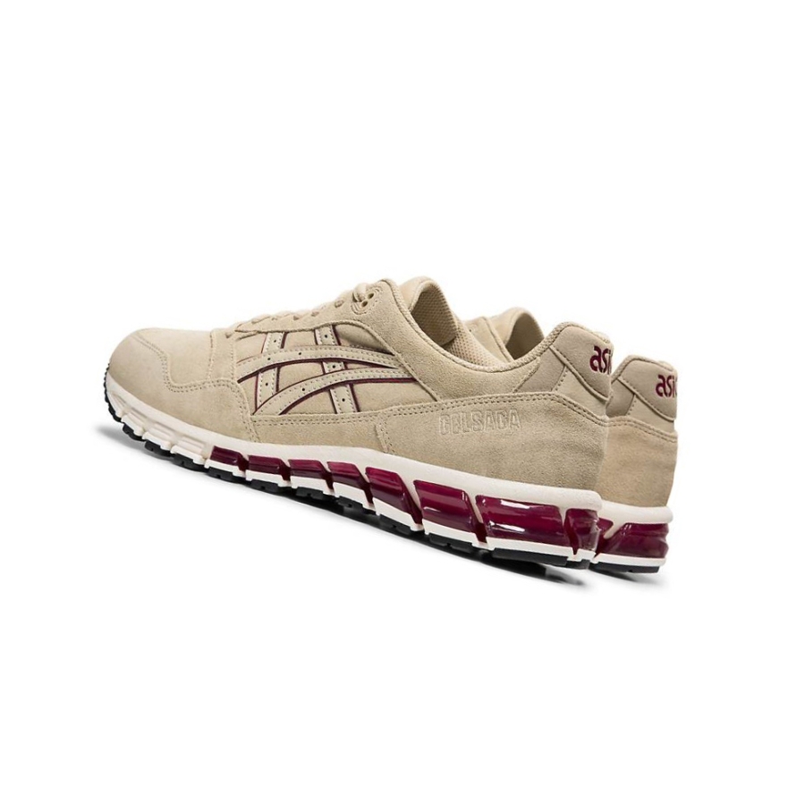 Beige Men's Asics GEL-SAGA 180 Sneakers | US89564ZV