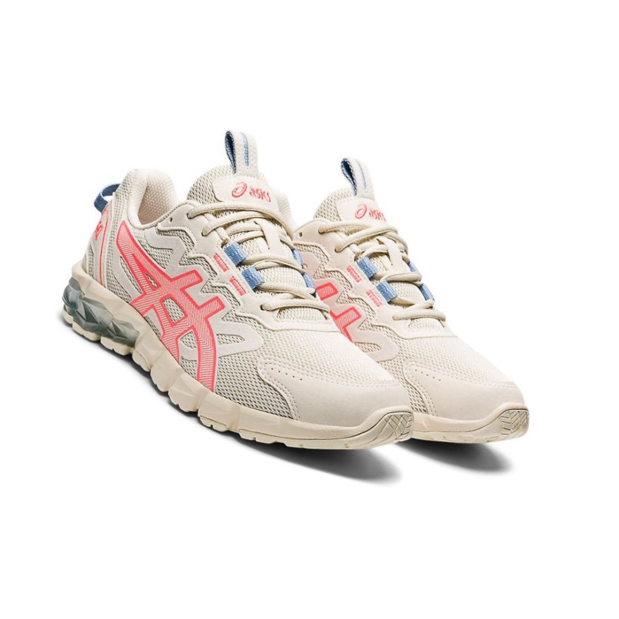 Beige Women's Asics GEL-QUANTUM 90 3 Sneakers | US97436AG