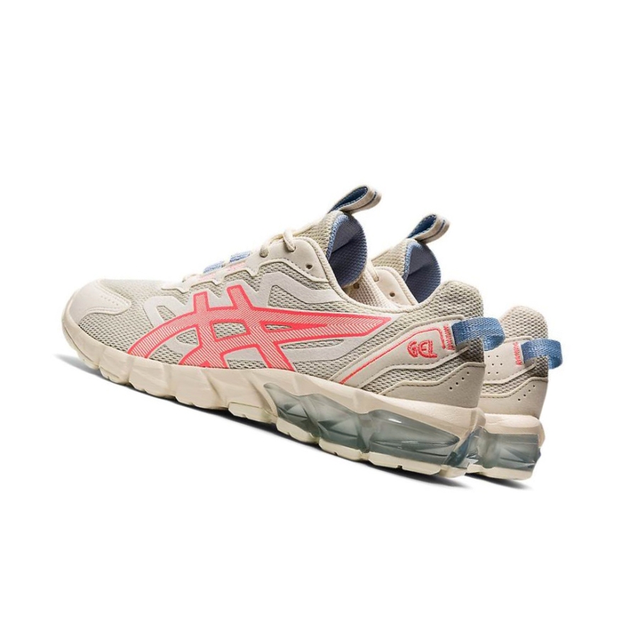 Beige Women's Asics GEL-QUANTUM 90 3 Sneakers | US97436AG