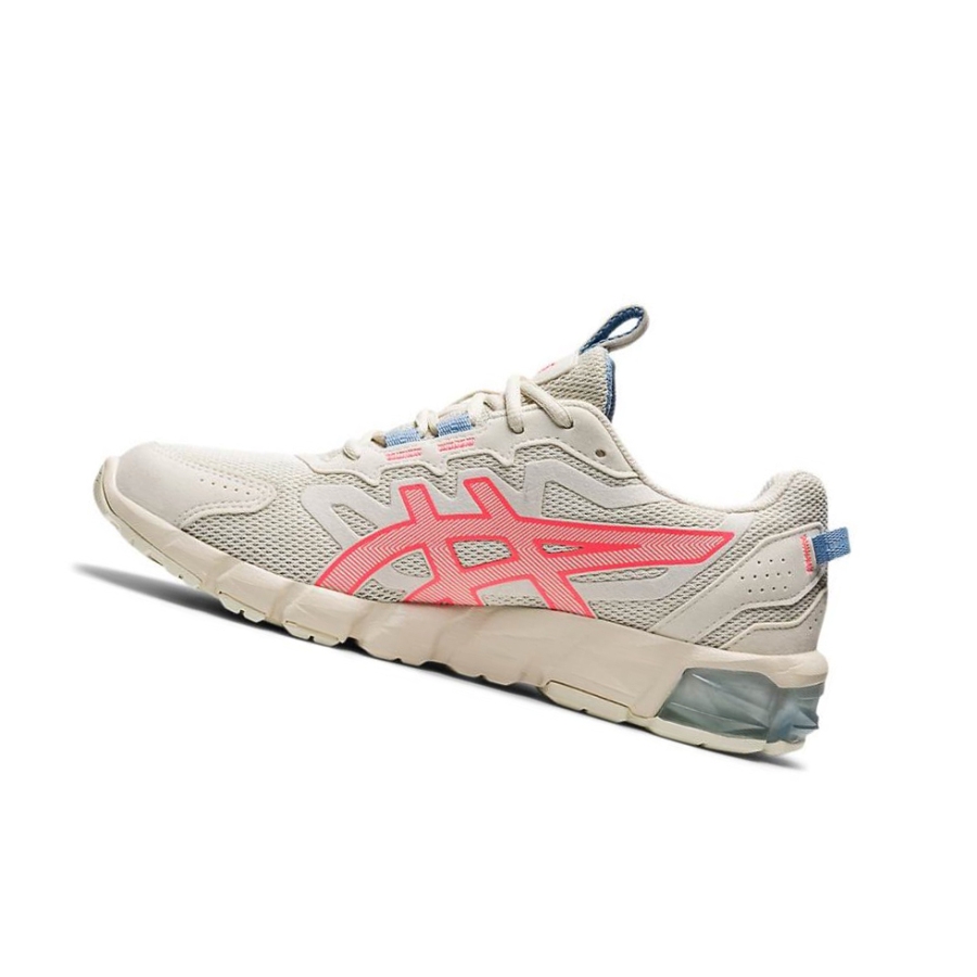 Beige Women's Asics GEL-QUANTUM 90 3 Sneakers | US97436AG