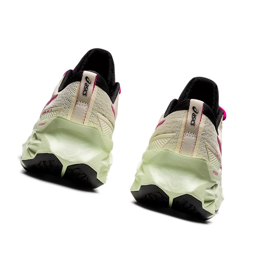 Birch / Pink Rave Women's Asics NOVABLAST 2 Running Shoes | US42580MK