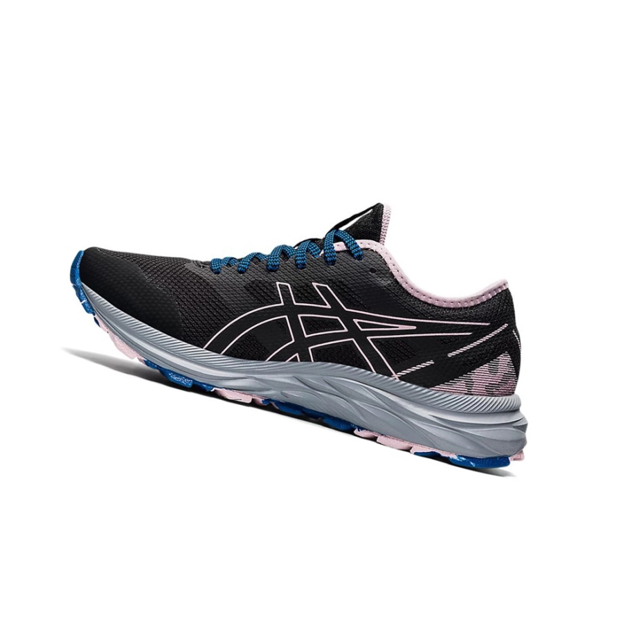 Black / Barely Rose Women's Asics GEL-EXCITE TRAIL Running Shoes | US27186MA