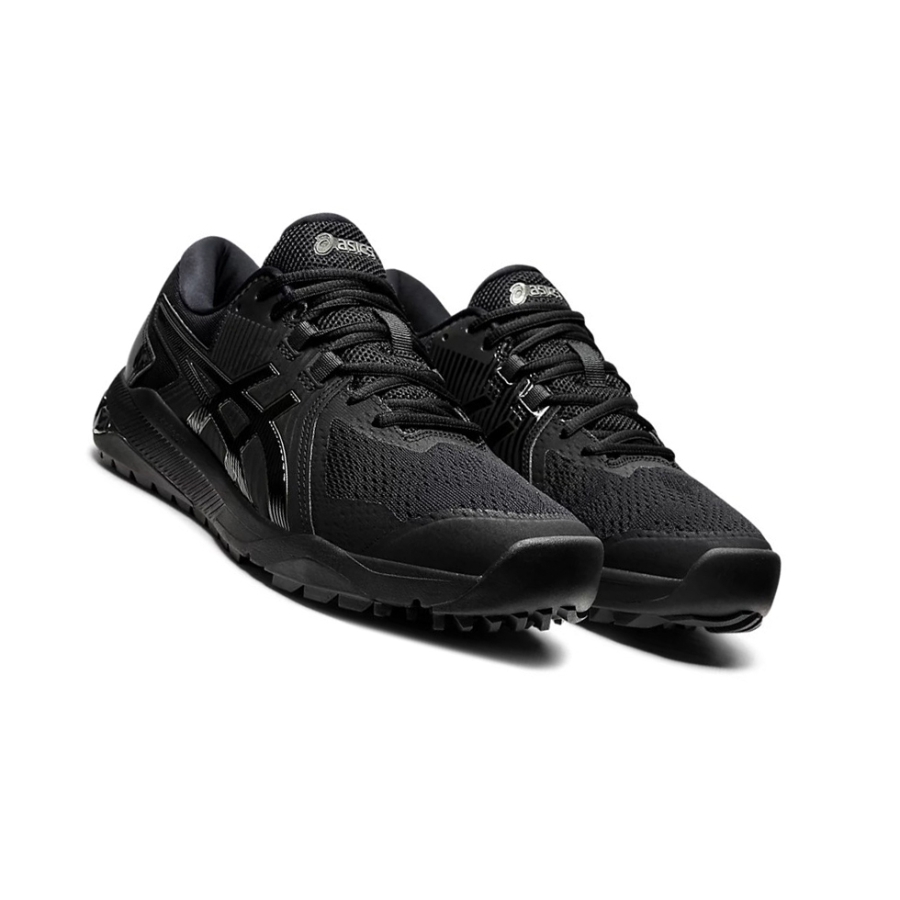 Black / Black Men's Asics GEL-COURSE GLIDE Golf Shoes | US92076AL