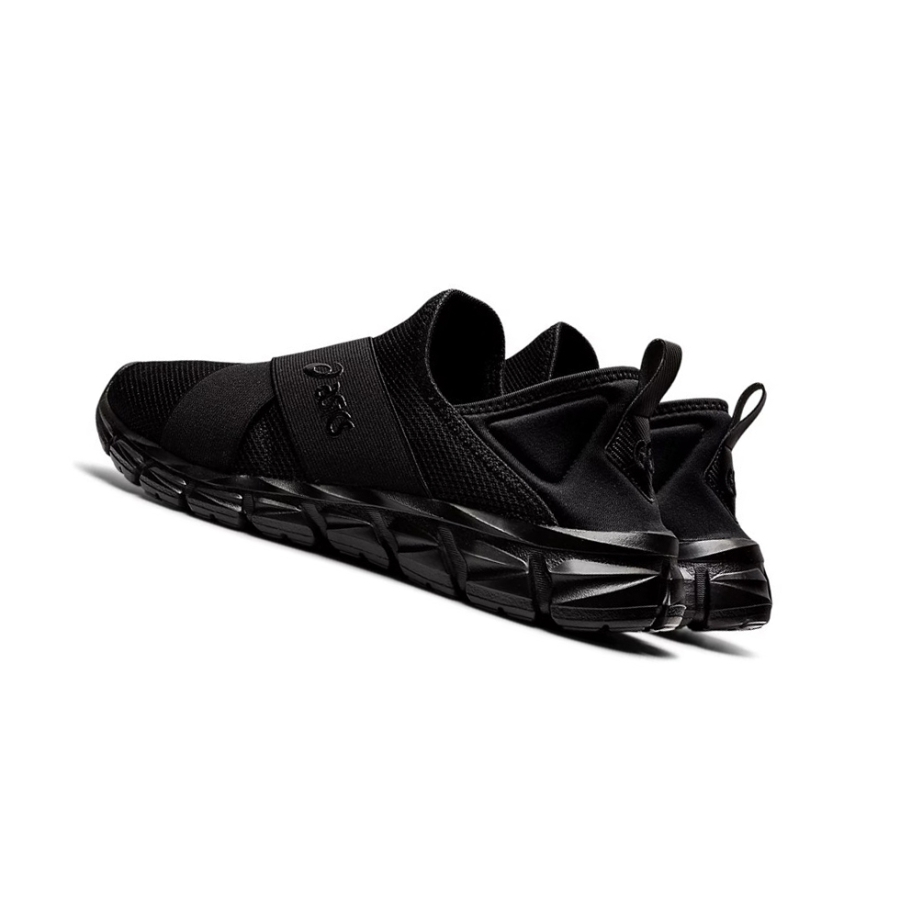 Black / Black Men's Asics QUANTUM LYTE SLIP-ON Sneakers | US17835DB