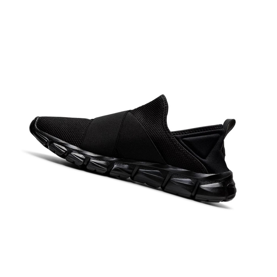 Black / Black Men's Asics QUANTUM LYTE SLIP-ON Sneakers | US17835DB