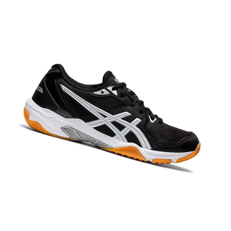 Black / Black Women\'s Asics GEL-ROCKET 10 Volleyball Shoes | US23906KL