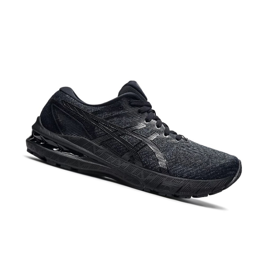 Black / Black Women\'s Asics GT-2000 10 Running Shoes | US72693NF