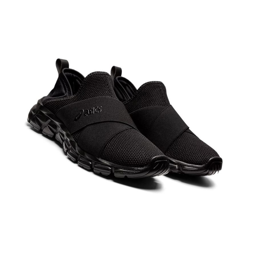 Black / Black Women's Asics QUANTUM LYTE SLIP-ON Sneakers | US05894KB