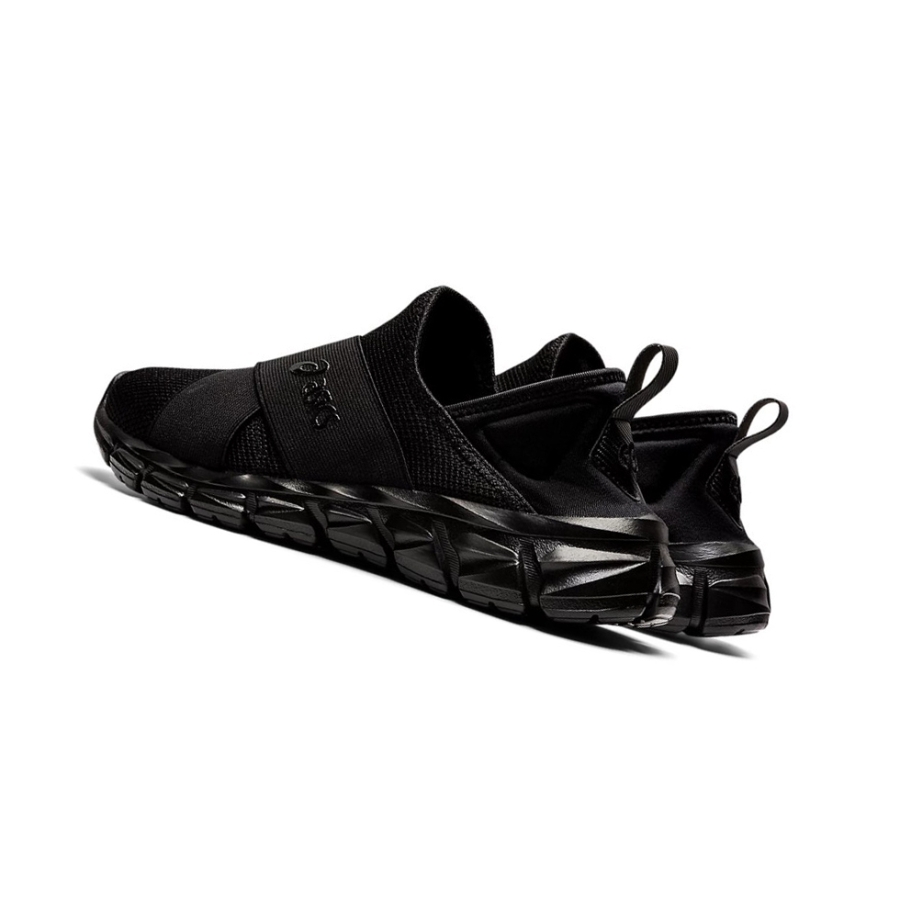 Black / Black Women's Asics QUANTUM LYTE SLIP-ON Sneakers | US05894KB