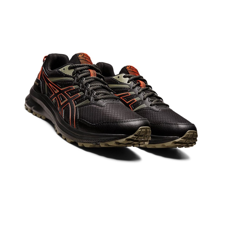 Black / Cherry Tomato Men's Asics TRAIL SCOUT 2 Trail Running Shoes | US23741NR