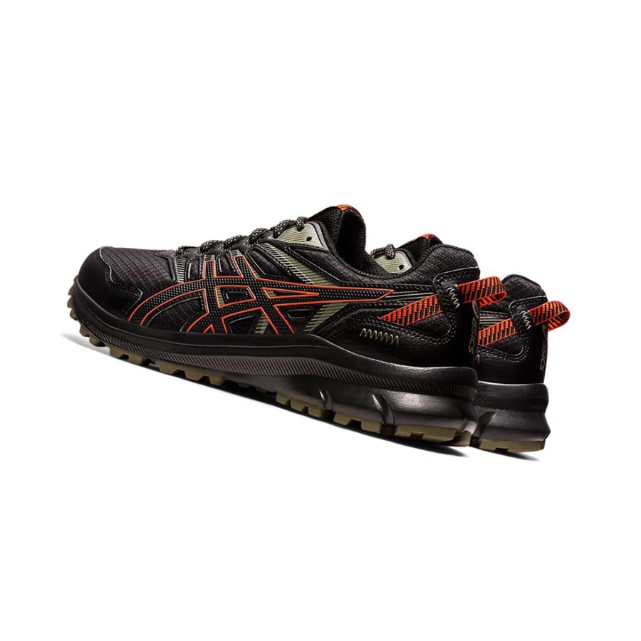 Black / Cherry Tomato Men's Asics TRAIL SCOUT 2 Trail Running Shoes | US23741NR