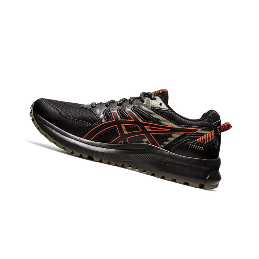 Black / Cherry Tomato Men's Asics TRAIL SCOUT 2 Trail Running Shoes | US23741NR