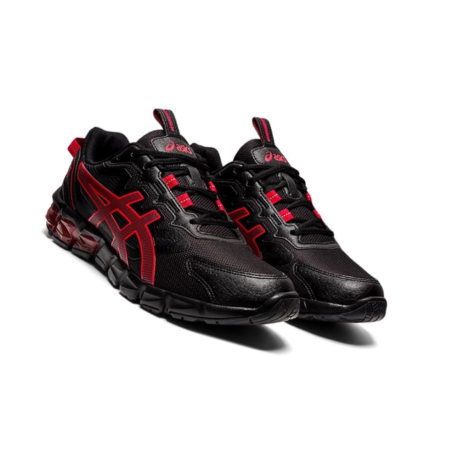 Black / Classic Red Women's Asics GEL-QUANTUM 90 Sneakers | US76930PM