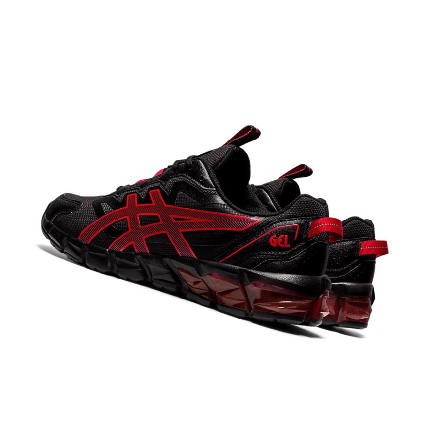 Black / Classic Red Women's Asics GEL-QUANTUM 90 Sneakers | US76930PM